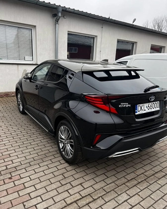 Toyota C-HR cena 124500 przebieg: 53000, rok produkcji 2021 z Kłodzko małe 67
